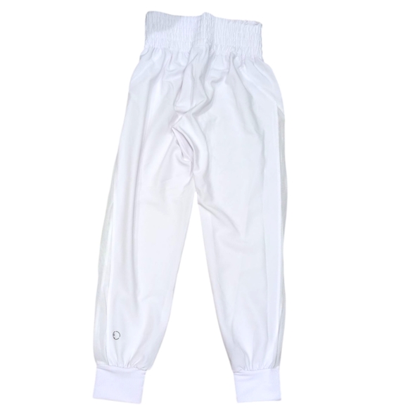 five dancewear Other - Five Dance Wear White Jogger Side Mesh Pants Smal